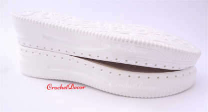 Punctured PU sole for Handmade Crocheted Shoes - Nepal Sole by CrochetDecor