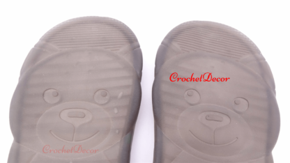 Teddy Soft - Flexible Punctured TR Soles for Handmade Crocheted or Sewn Shoes
