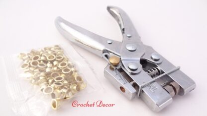 Punch Pliers and Eyelets for Shoe Laces