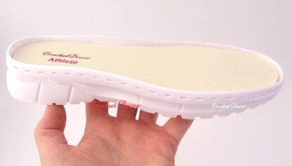 TR Sole with Holes on the Rim for Crocheting Sneakers