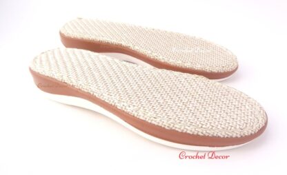 Lady CrochetDecor - PU Soles for Hand Made Crocheted Sandals
